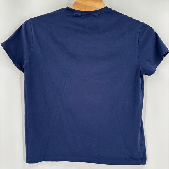 Polo Ralph Lauren Large Navy Blue 1987 Graphic Classic Fit Short Sleeve T-Shirt - Picture 5 of 5